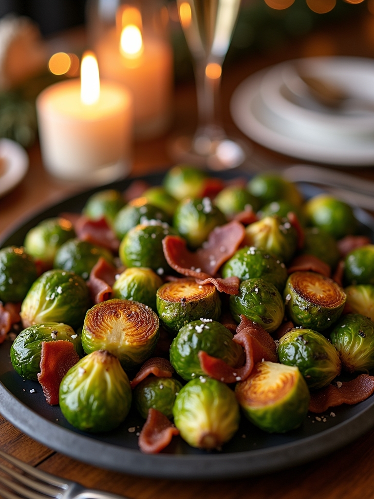 crispy brussels sprouts bacon