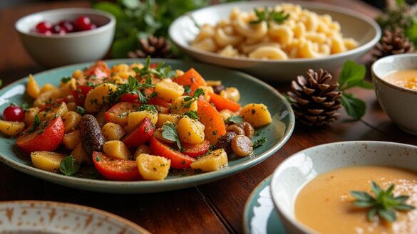 dairy free festive dinner ideas