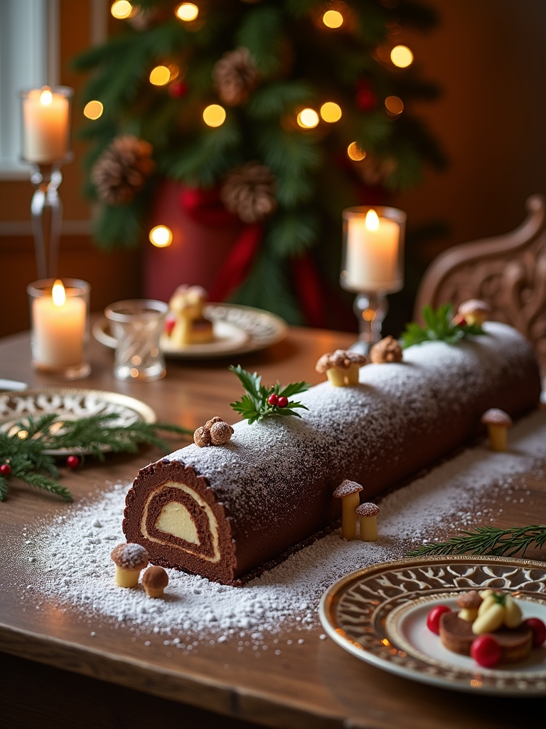 decadent chocolate holiday dessert
