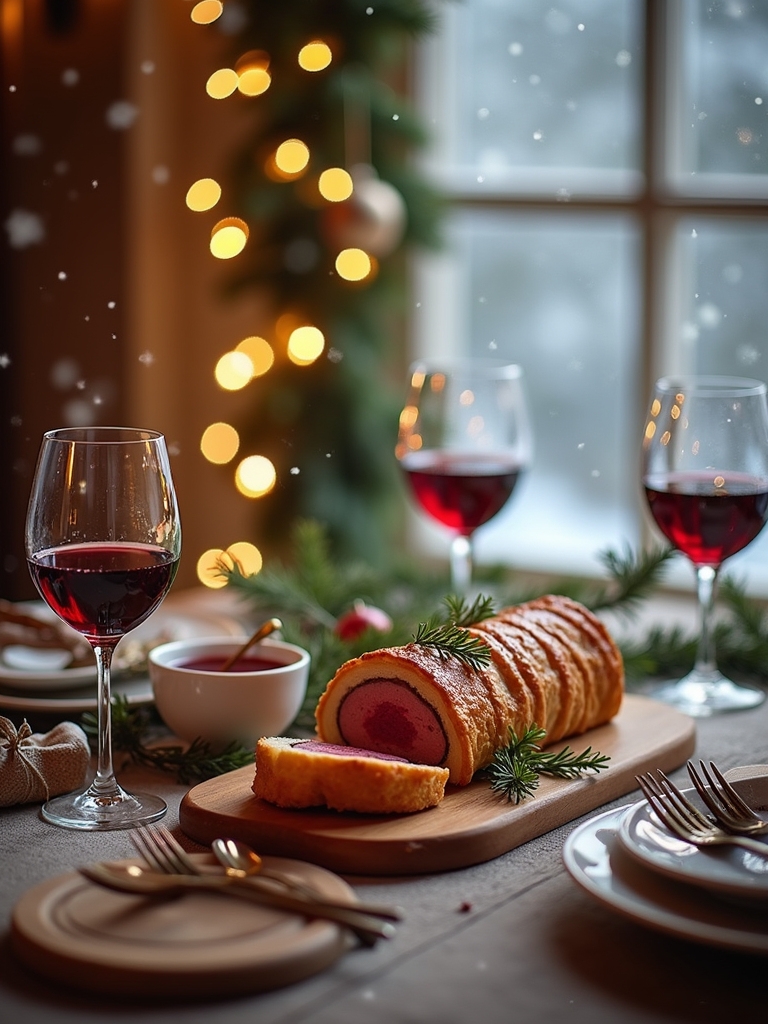elegant beef dish preparation