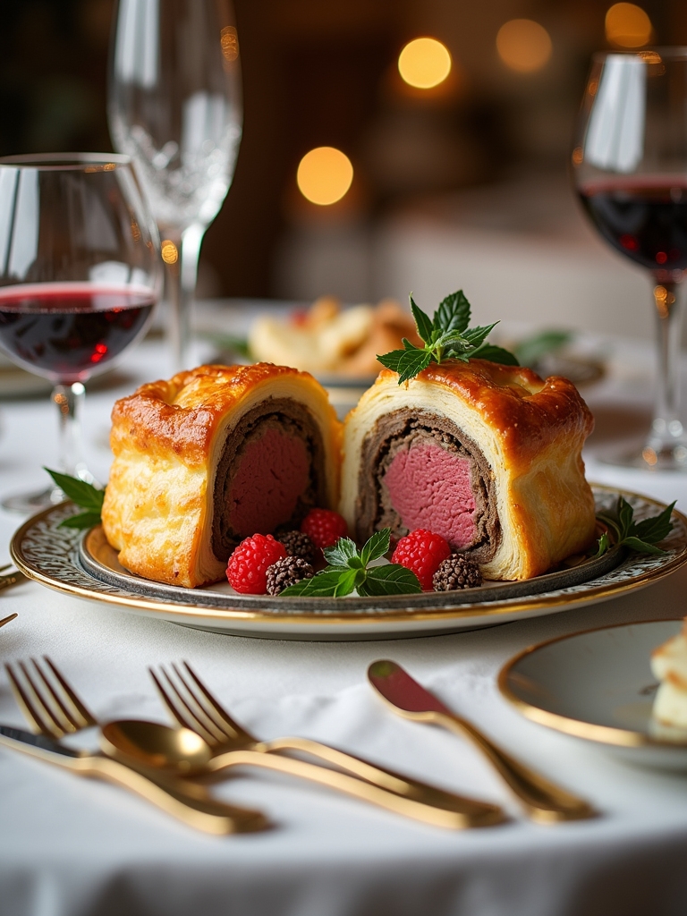 elegant beef tenderloin dish