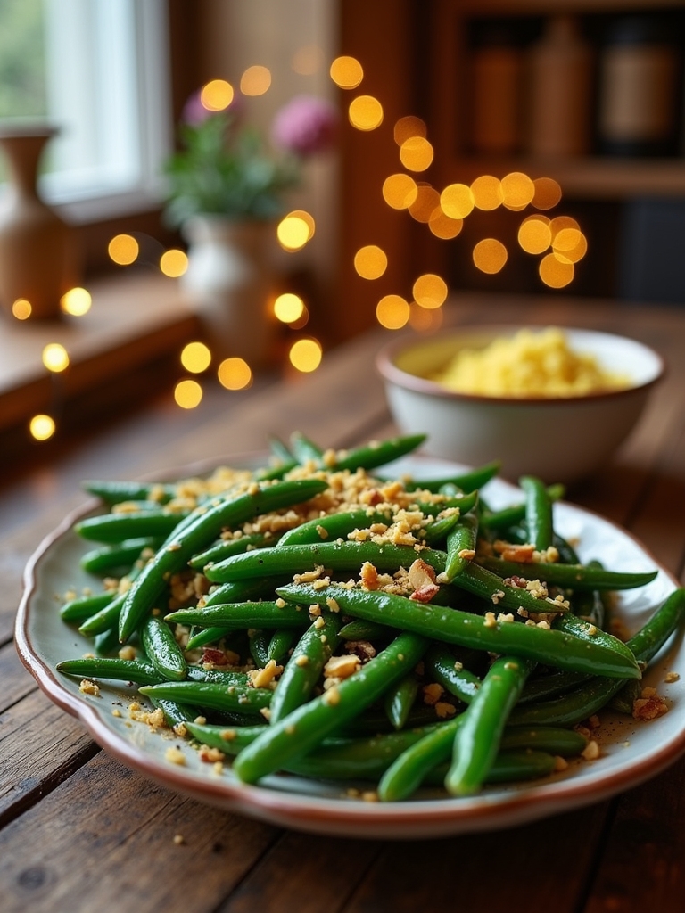 elegant green bean side dish