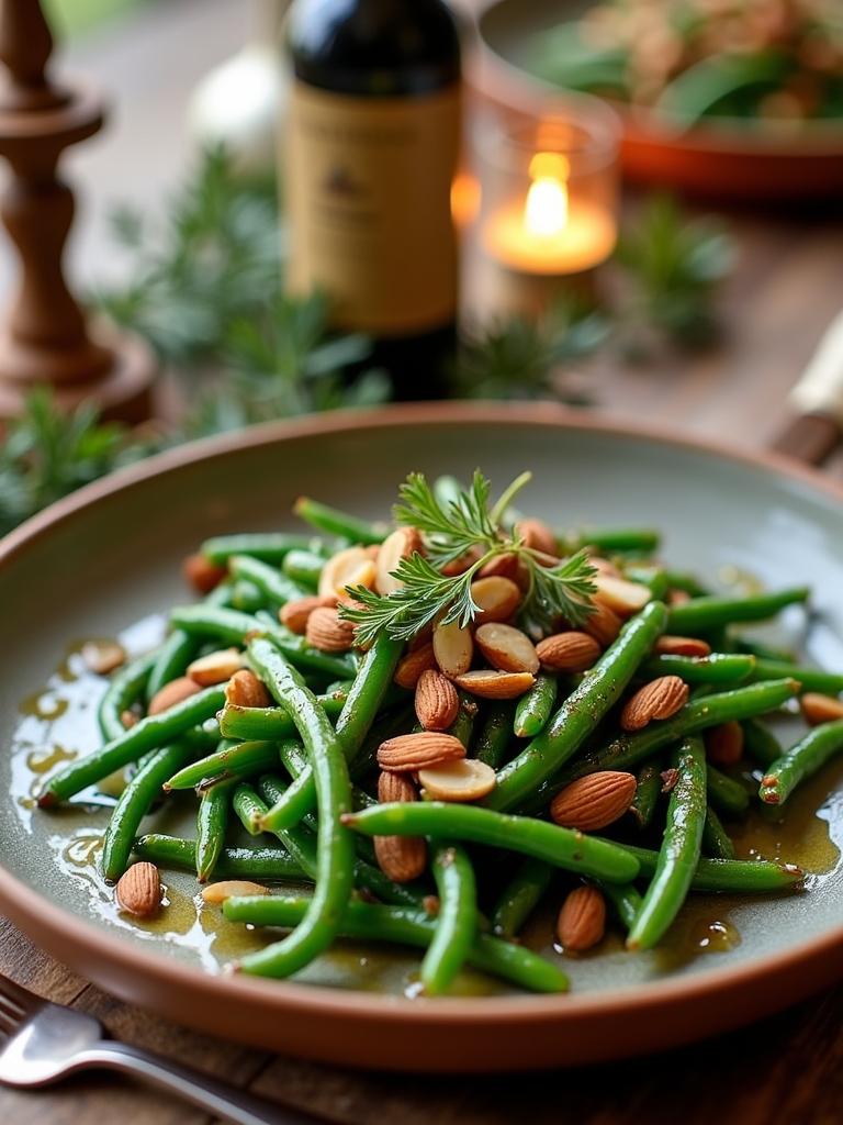 elegant green bean side dish