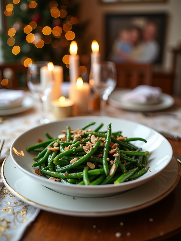 elegant green bean side dish