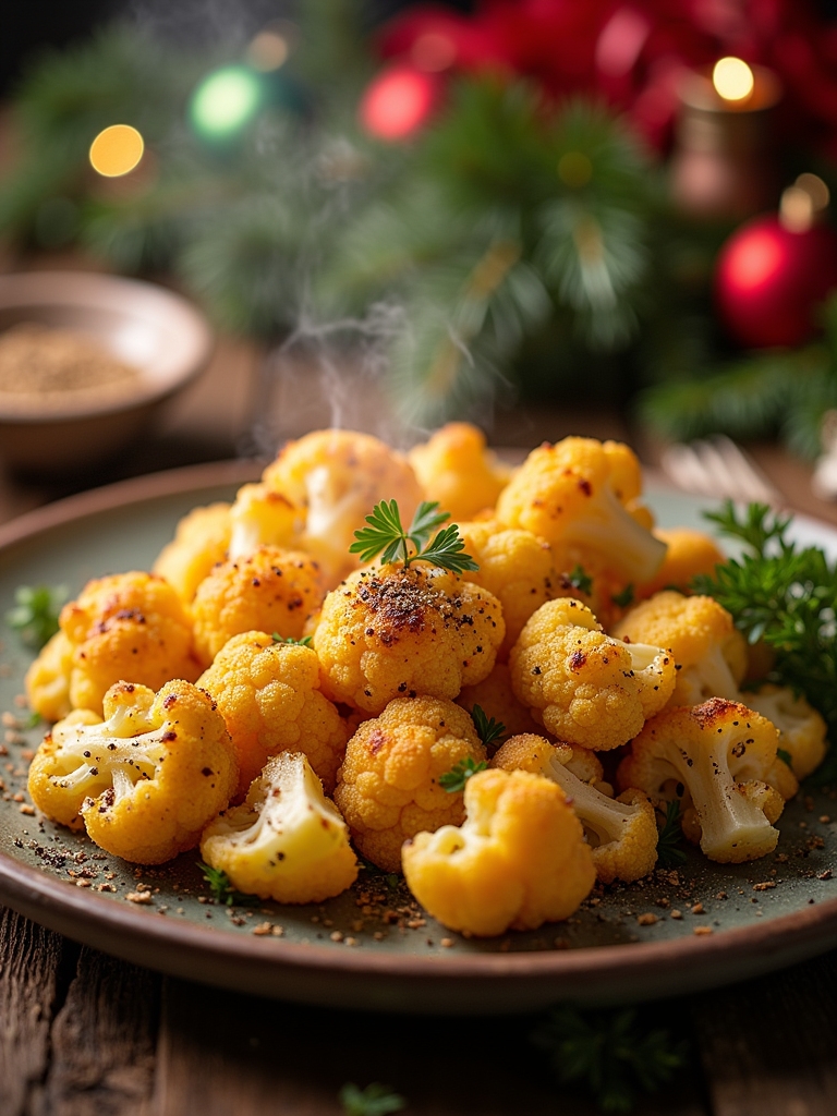 elegant parmesan cauliflower side