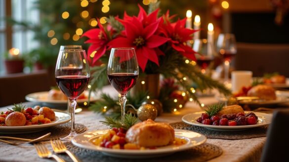 festive christmas dinner ideas