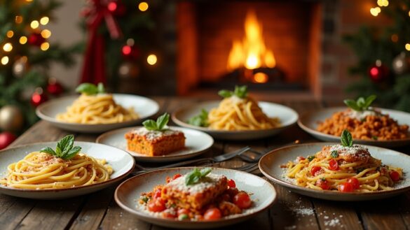 festive comforting pasta dishes