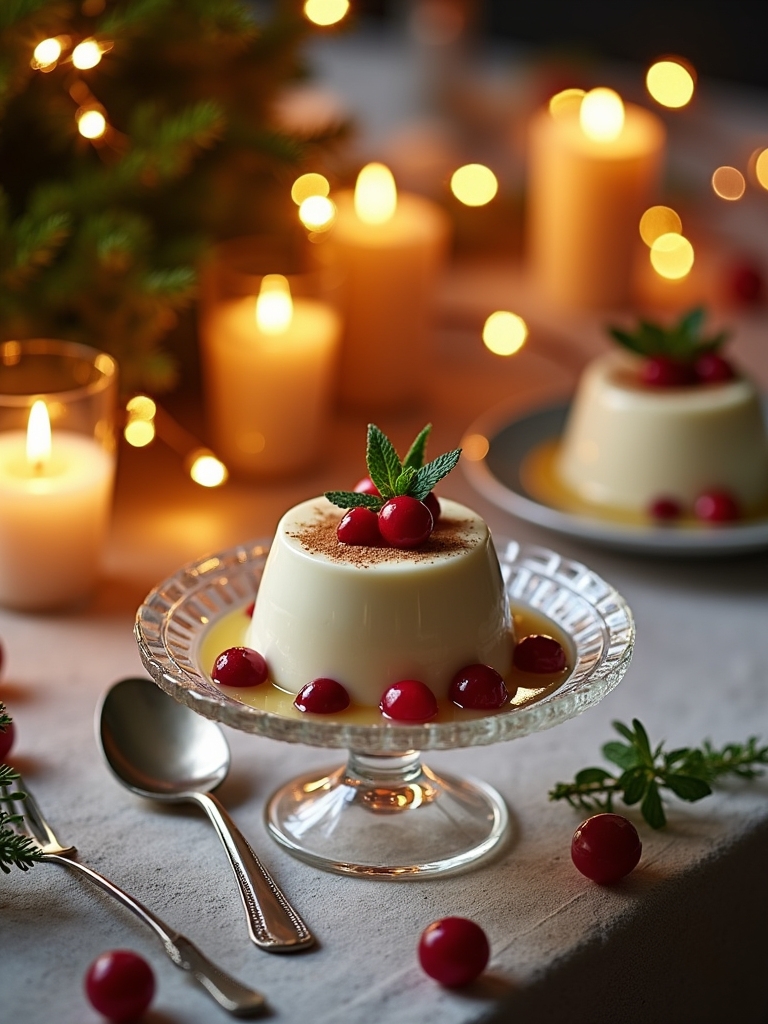 festive creamy holiday dessert