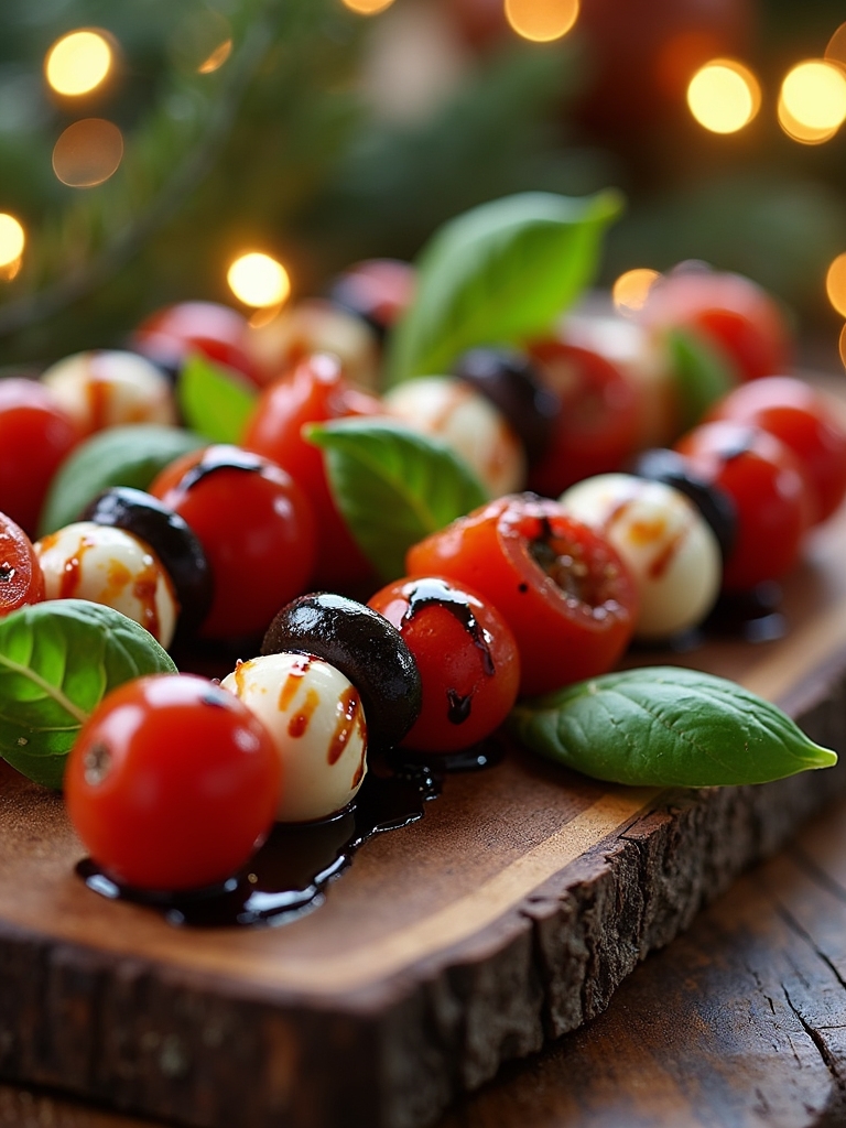 festive customizable appetizer skewers