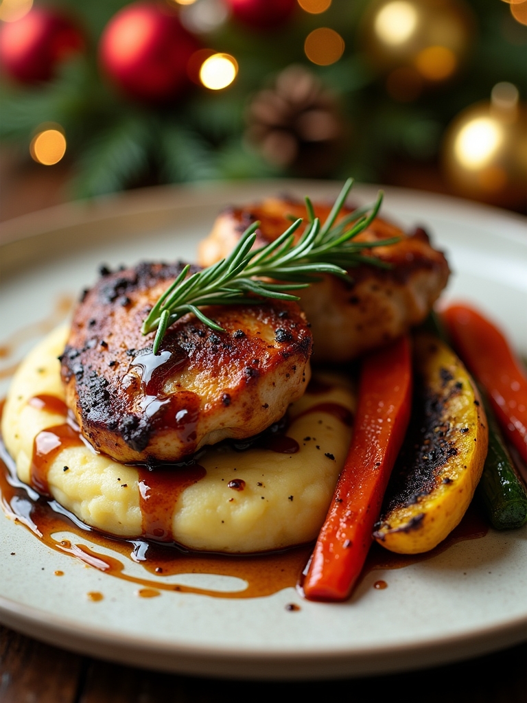 festive glazed chicken recipe