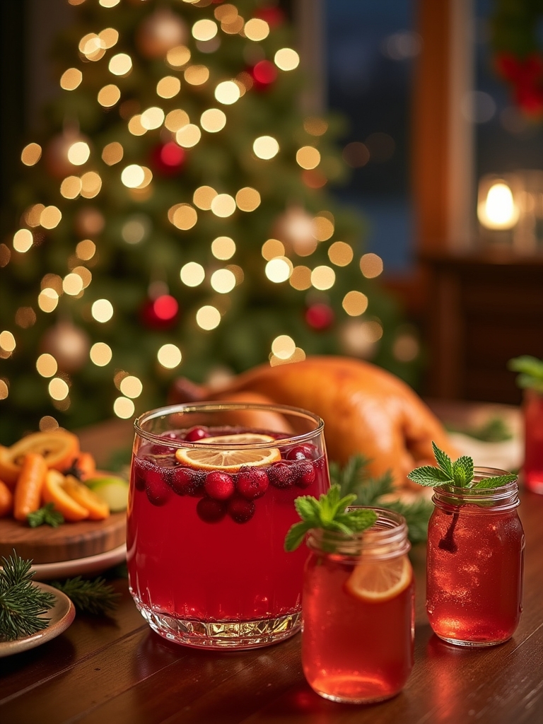 festive holiday punch recipe