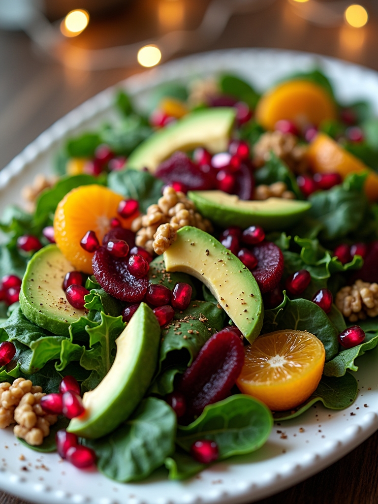 festive nutrient rich winter salad