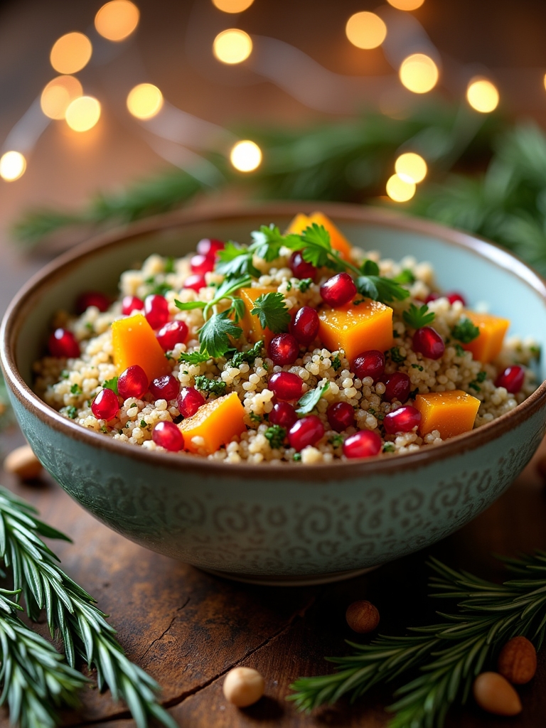 festive quinoa salad recipe