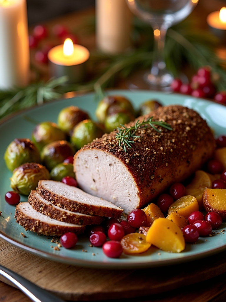 festive spiced pork recipe