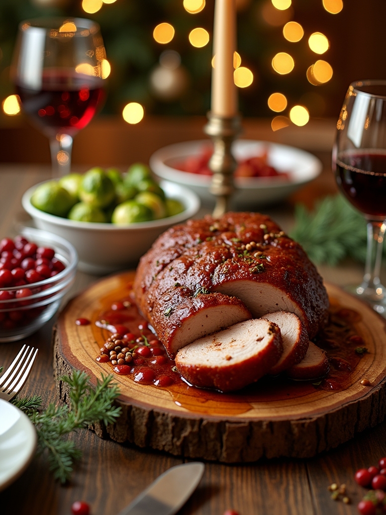 gingerbread spiced pork tenderloin