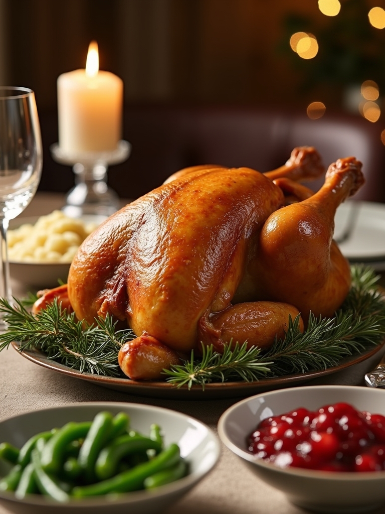 golden brown juicy roast turkey