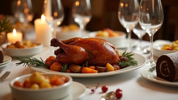 gourmet christmas dinner recipes