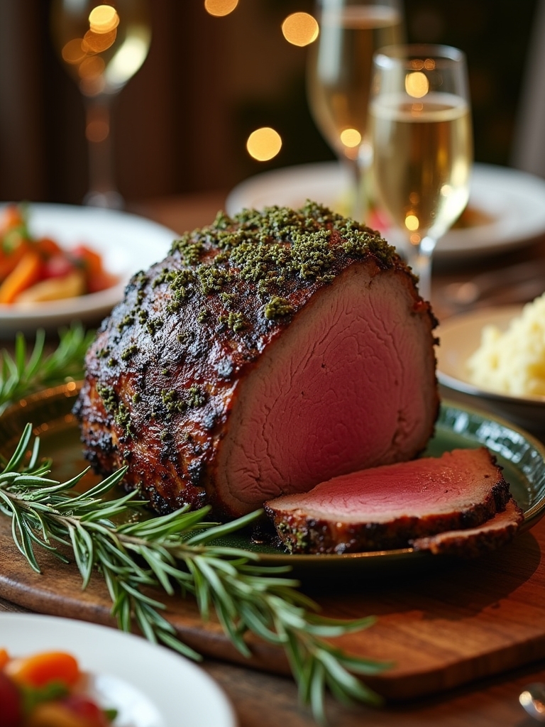 herb crusted prime rib recipe
