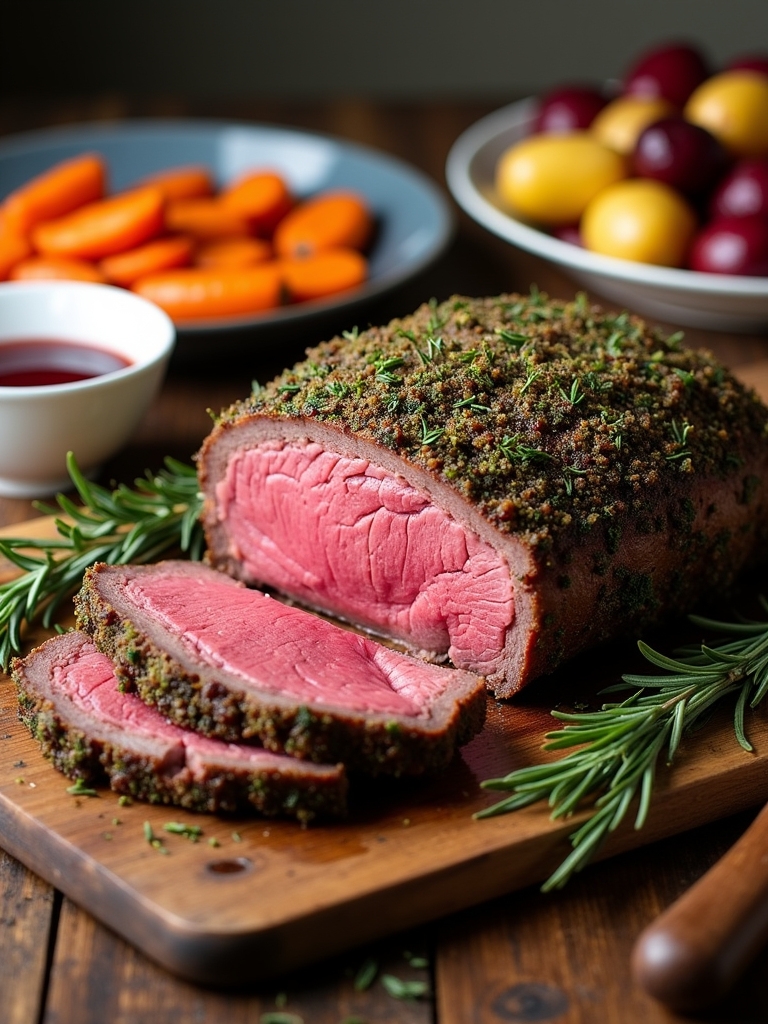 herb crusted prime rib recipe