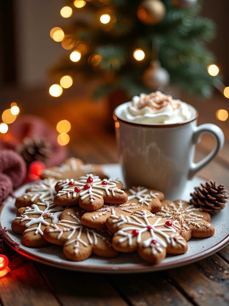 holiday baking with family