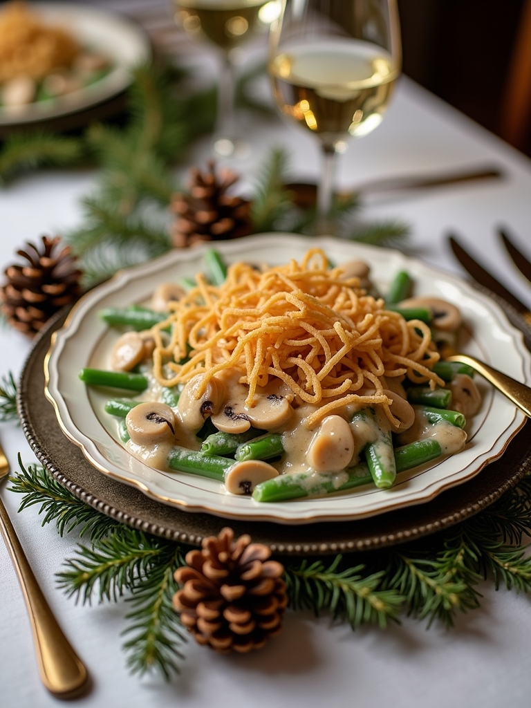 holiday green bean casserole