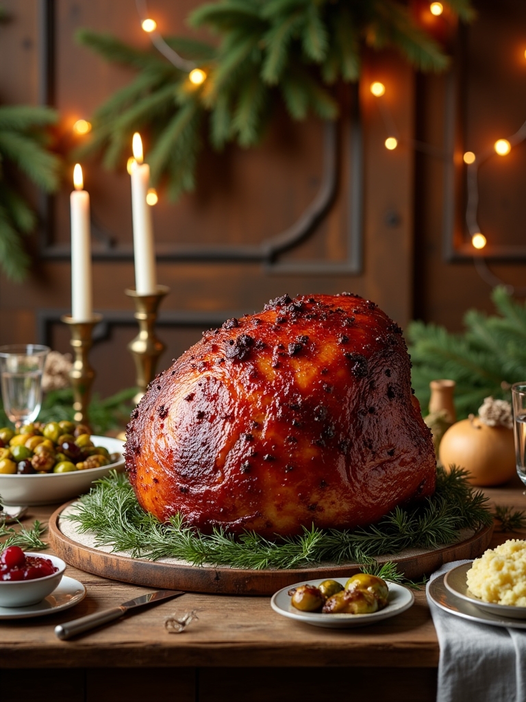 honey glazed holiday ham recipe