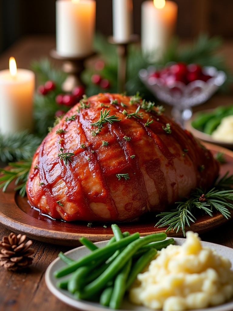 honey glazed holiday ham recipe