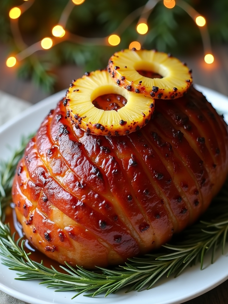 honey glazed holiday ham recipe