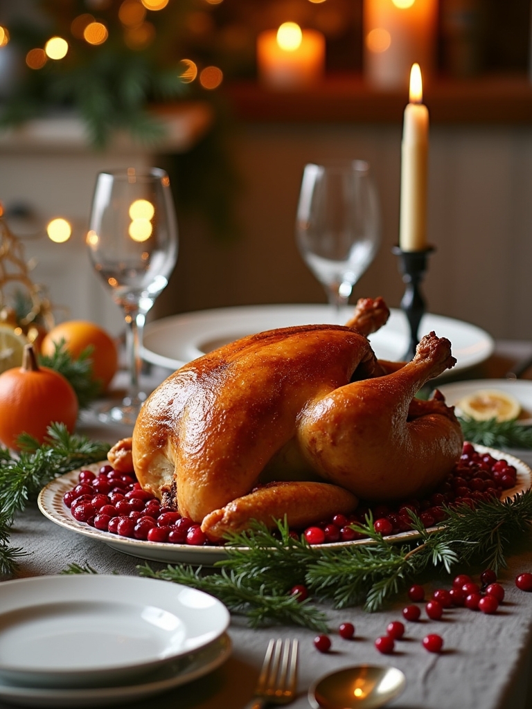 juicy turkey festive flavors