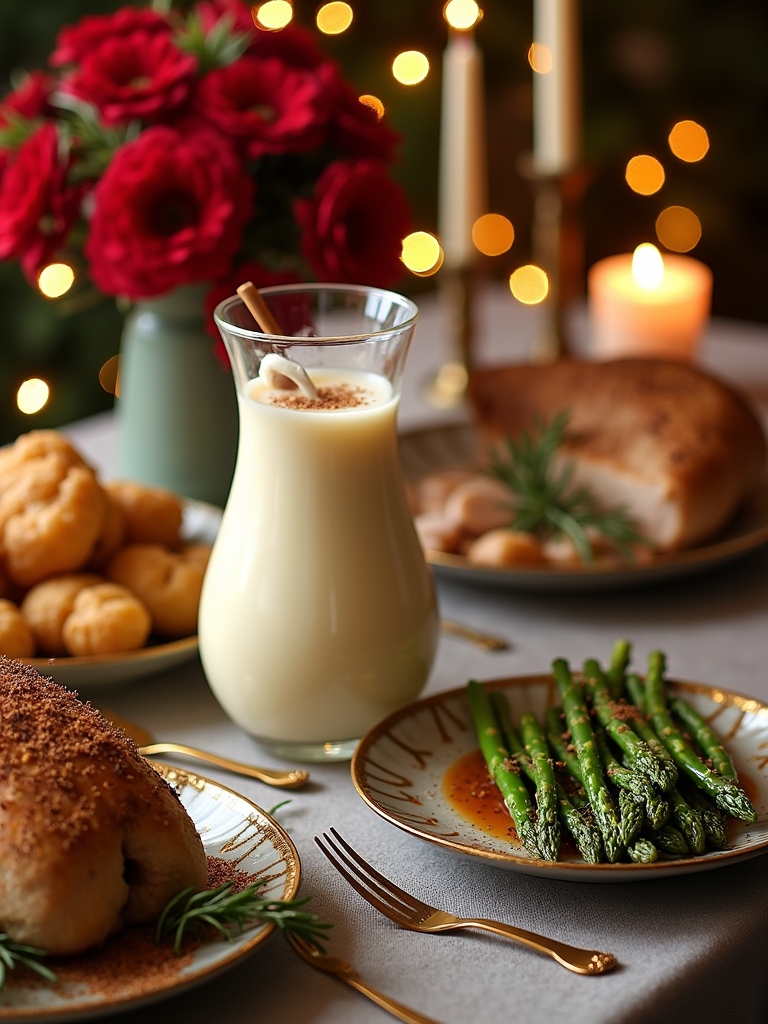 keto friendly holiday eggnog recipe