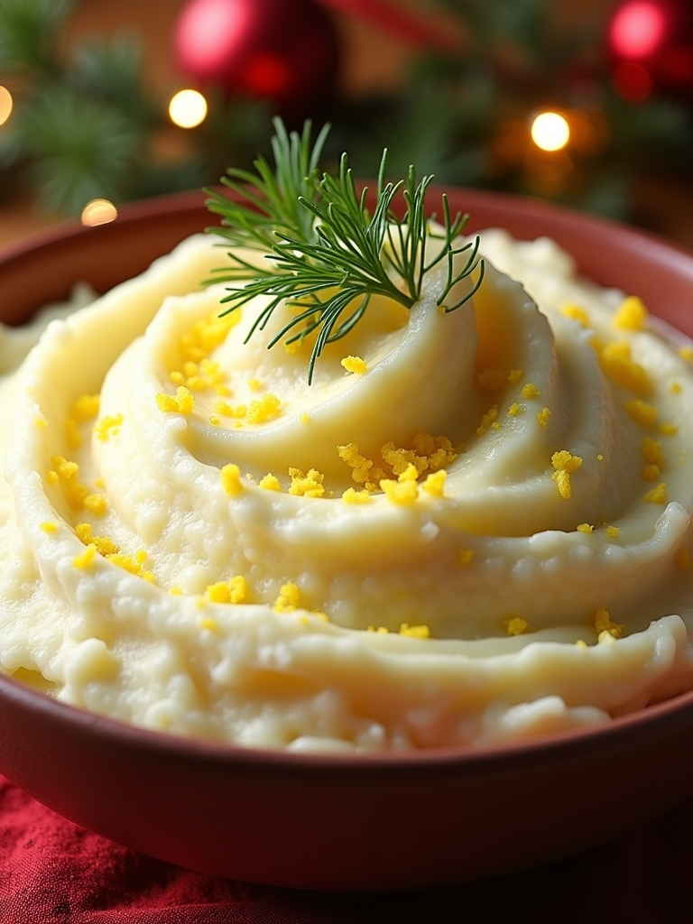 lemon dill mashed potatoes recipe