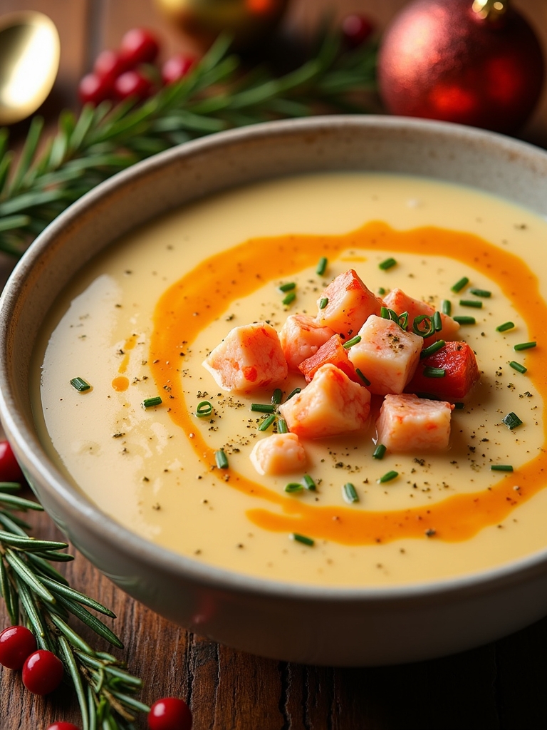 lobster bisque for elegance
