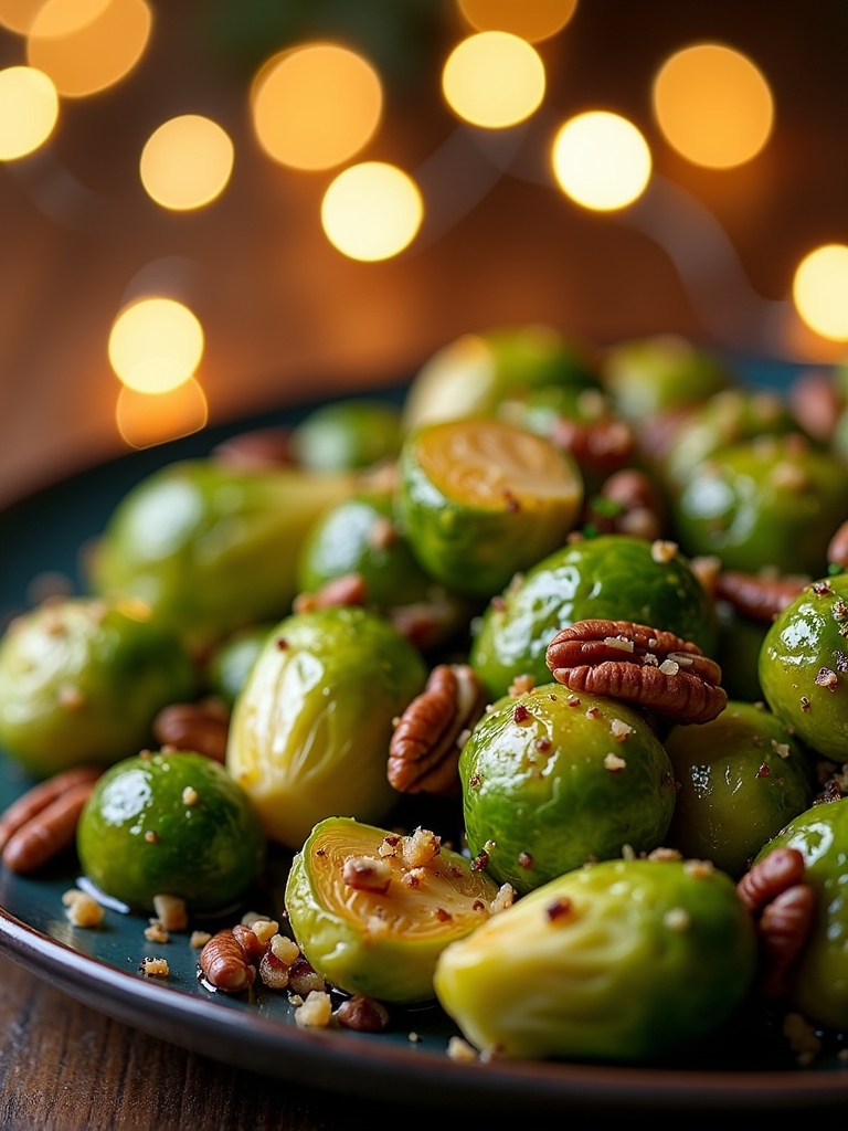 maple glazed brussels sprouts recipe