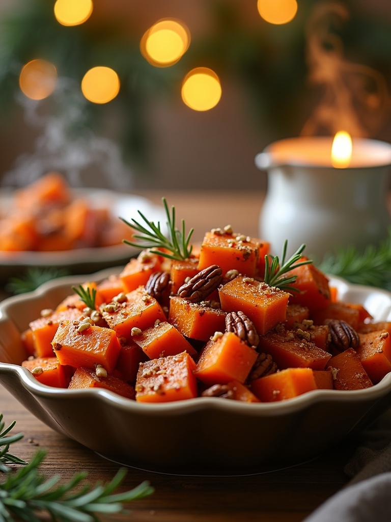 maple glazed sweet potatoes recipe