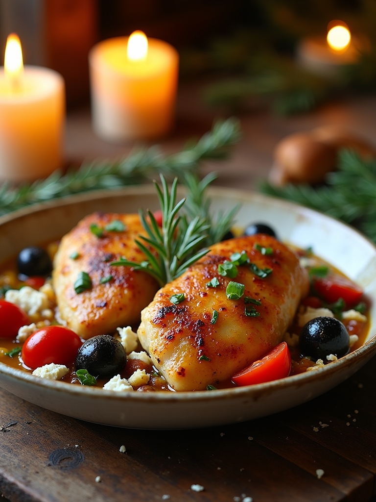 mediterranean chicken bake delight