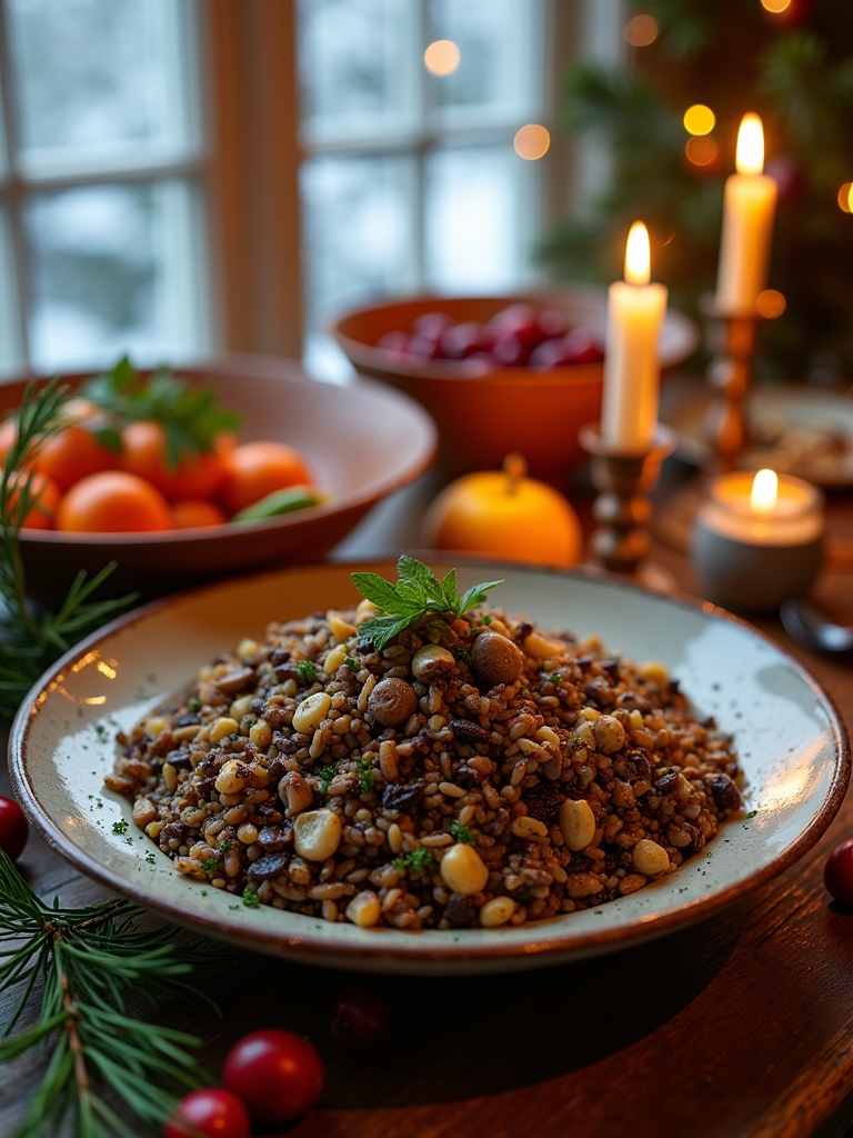 nutty savory wild rice pilaf