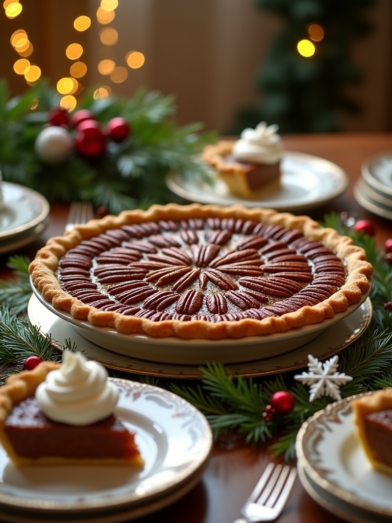 perfectly rich pecan pie