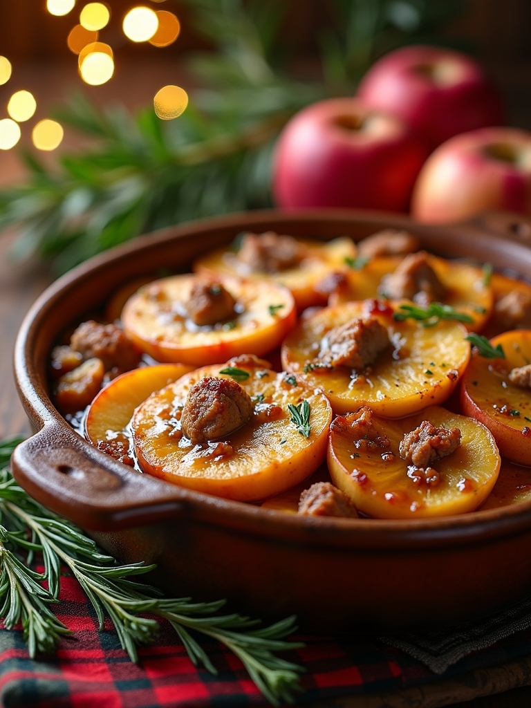 pork and apple casserole