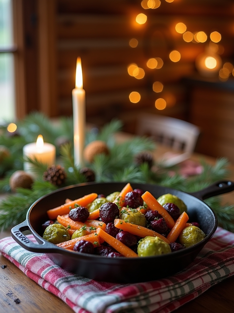 rustic roasted vegetable medley