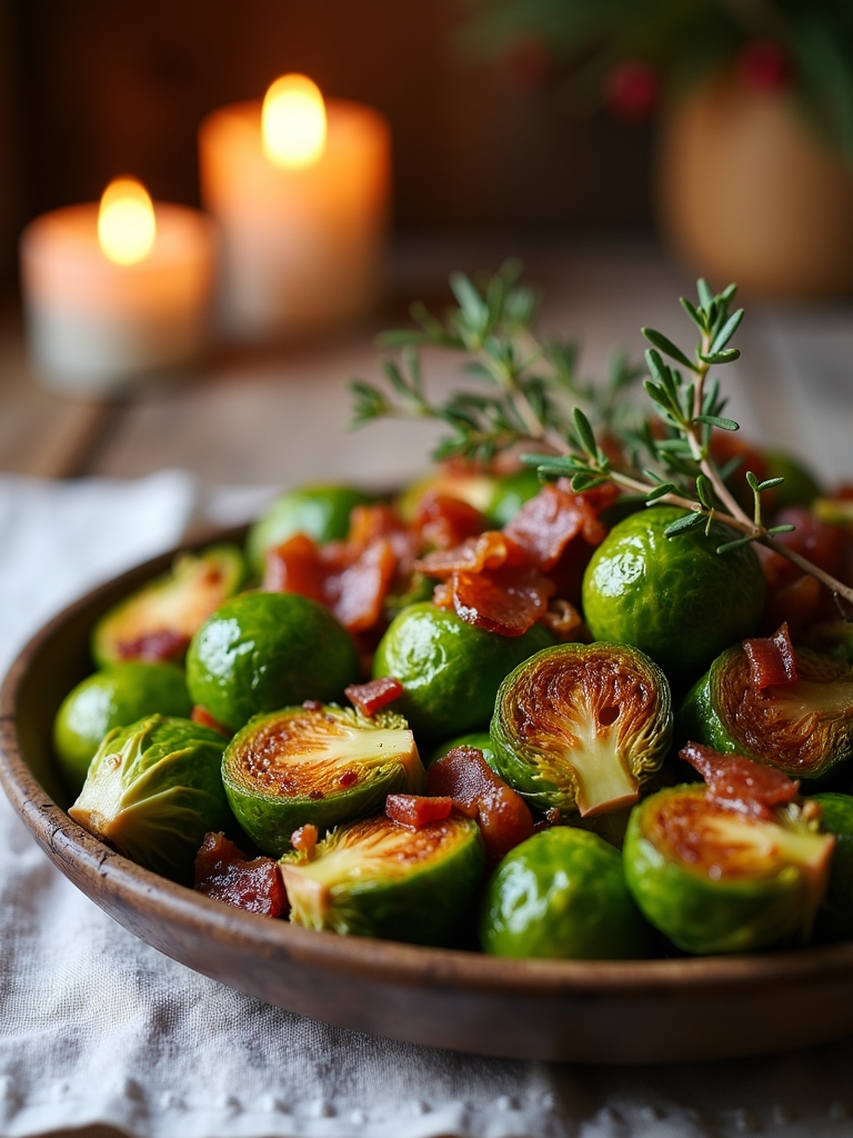savory roasted brussels sprouts