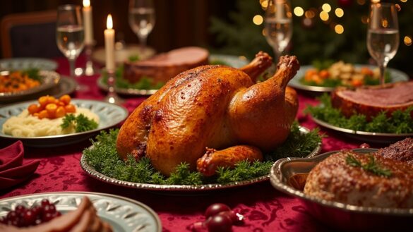 show stopping christmas dinner recipes