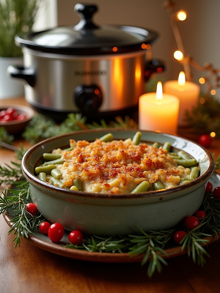 slow cooker holiday casserole