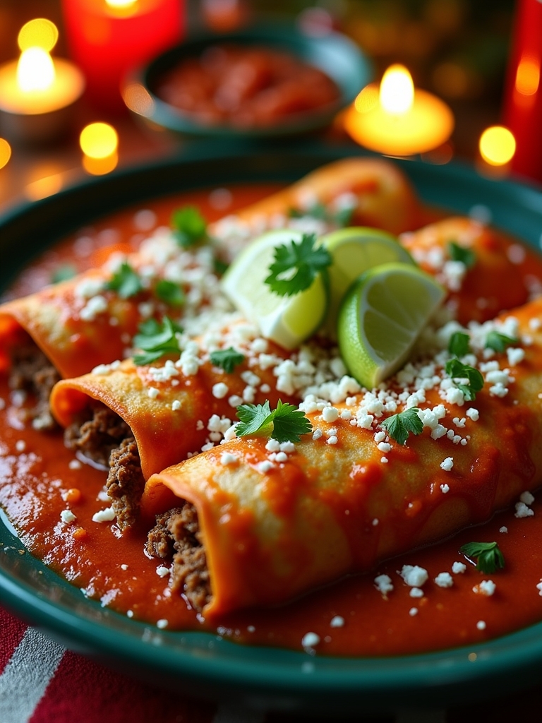 spicy beef enchiladas recipe
