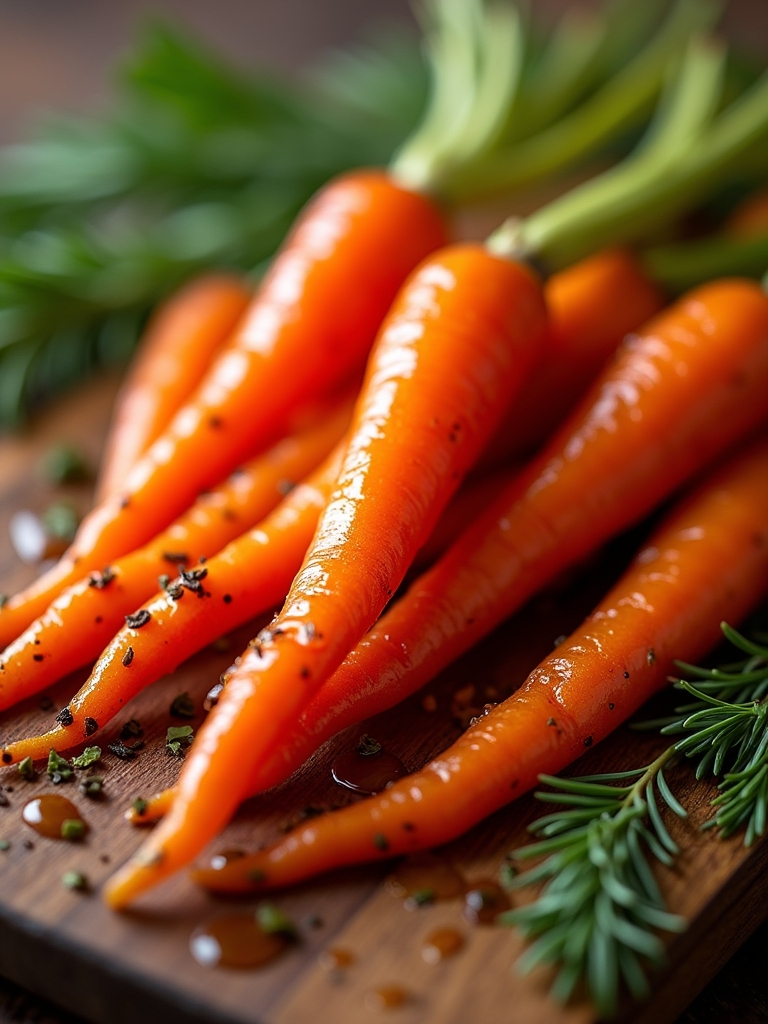 sweet maple glazed carrots recipe