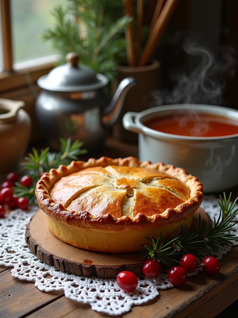 traditional festive dessert delight