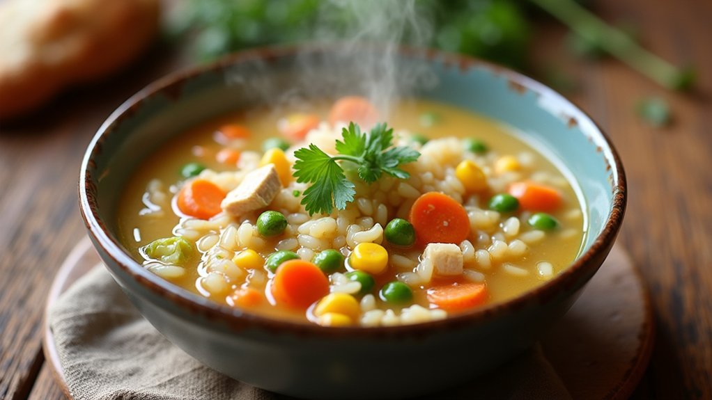 add colorful nutritious vegetables