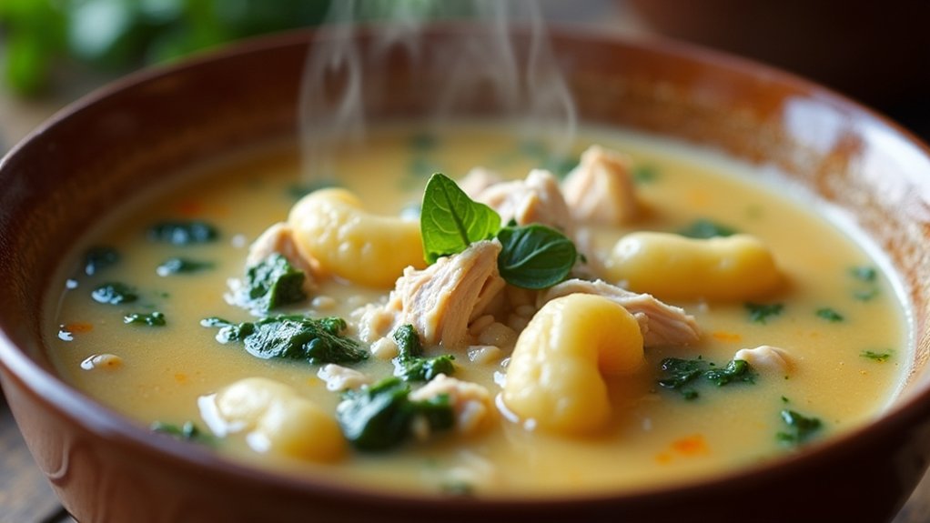 add cream for richness