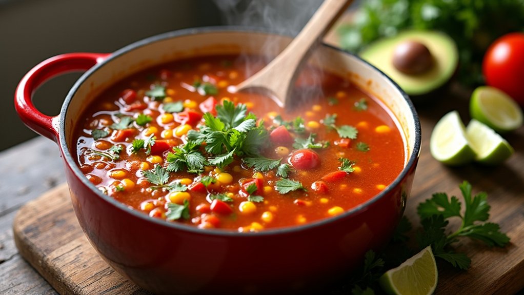 add tomatoes and broth