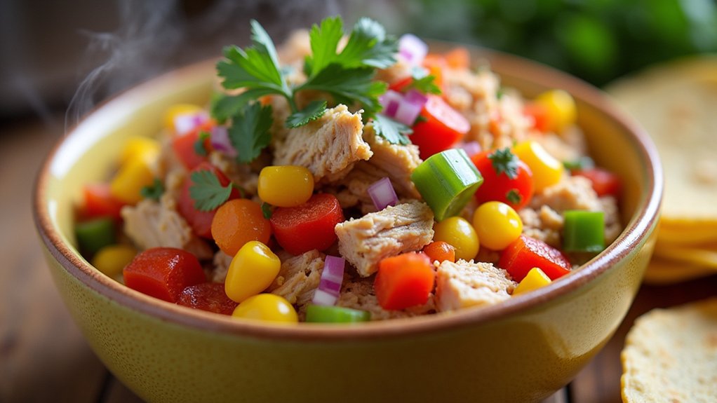 add vibrant vegetables mixture