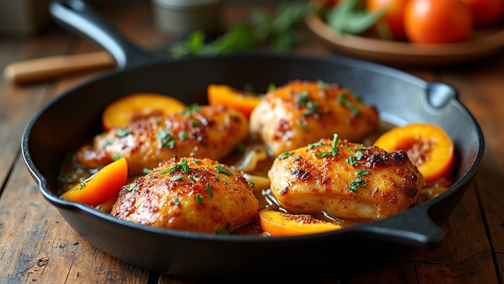 bake chicken with apricot glaze